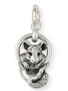 Sterling Silver Chinchilla Charm