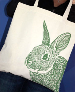 Rabbit Tote Bag