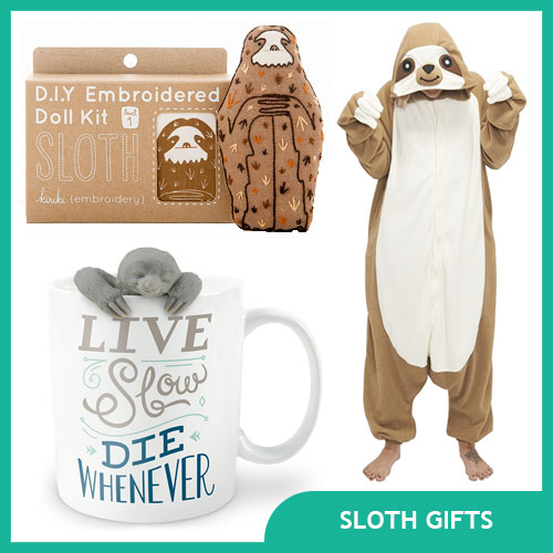 10 Sloth Gifts for Sloth Lovers Who Take it Slow