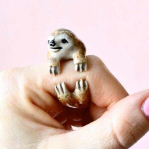 Sloth Ring Finger Hugger Gift Idea