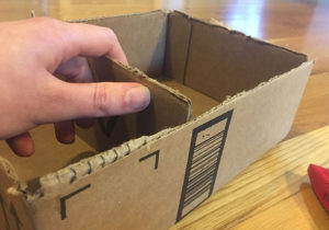 DIY Cardboard Box Maze