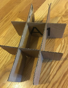 DIY Cardboard Box Maze