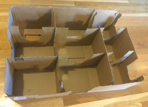 Homemade DIY Cardboard Maze for Small Pets - Exotic Animal Supplies