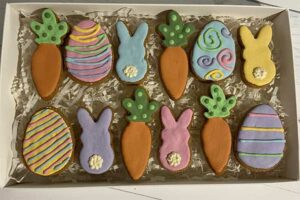 Easter "Cookie" Peanut Butter Dog Treats