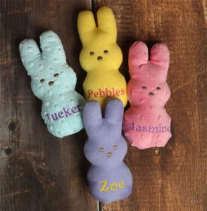 Personalized Peeps Easter Toys