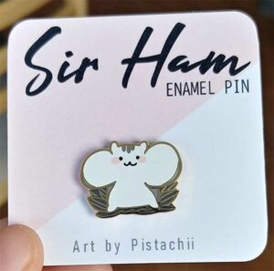 Hamster Enamel Pin Gift for Hamster Lovers