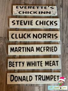 Personalized Chicken Coop Sign - Gifts for Backyard Chicken Keepers