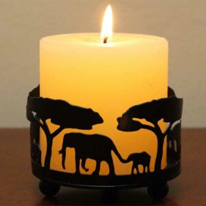Elephant Candle Holder Gift Idea