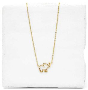 Elephant Necklace Gift Idea