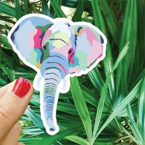 Elephant Sticker Stocking Stuffer Gift